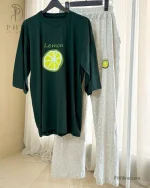 ست تیشرت شلوار green lemon - تصویر 5