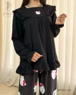 ست راحتی کیتی مشکی - تصویر 4