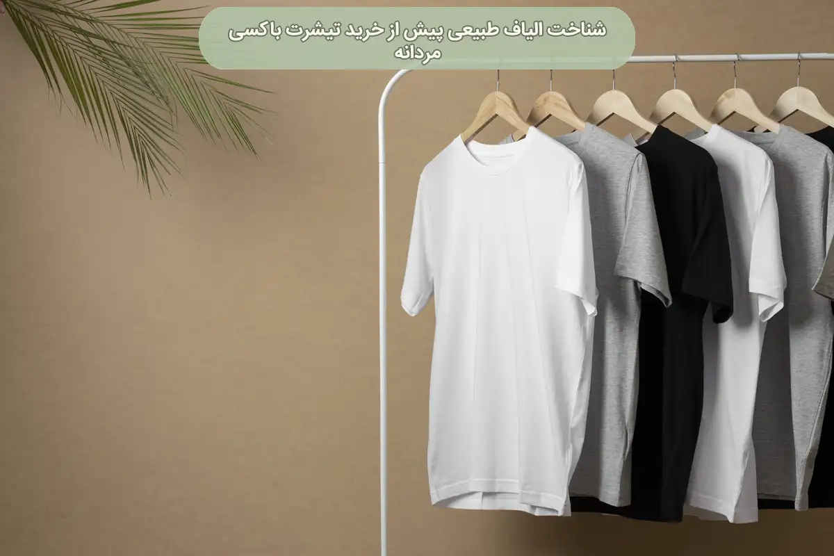 تیشرت باکسی مردانه