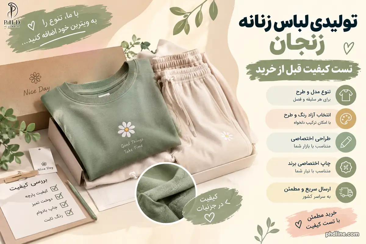 تولیدکننده لباس زنانه زنجان