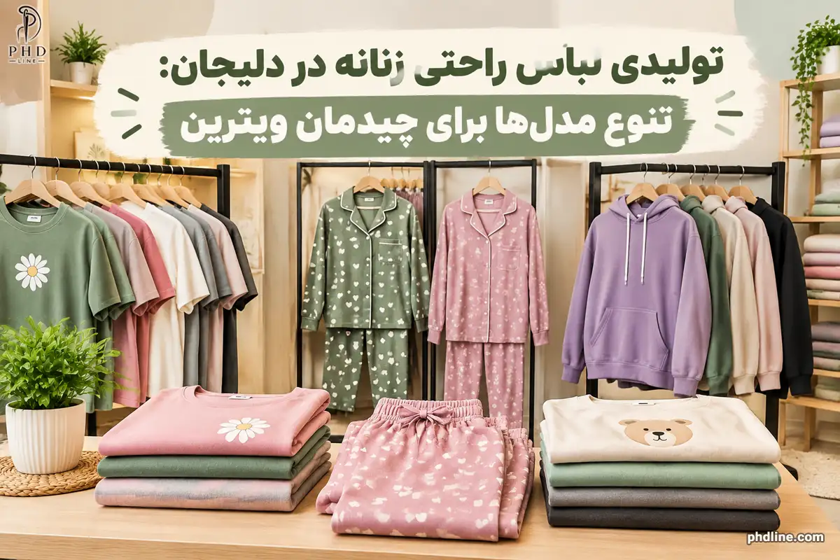 تولیدی لباس راحتی زنانه دلیجان