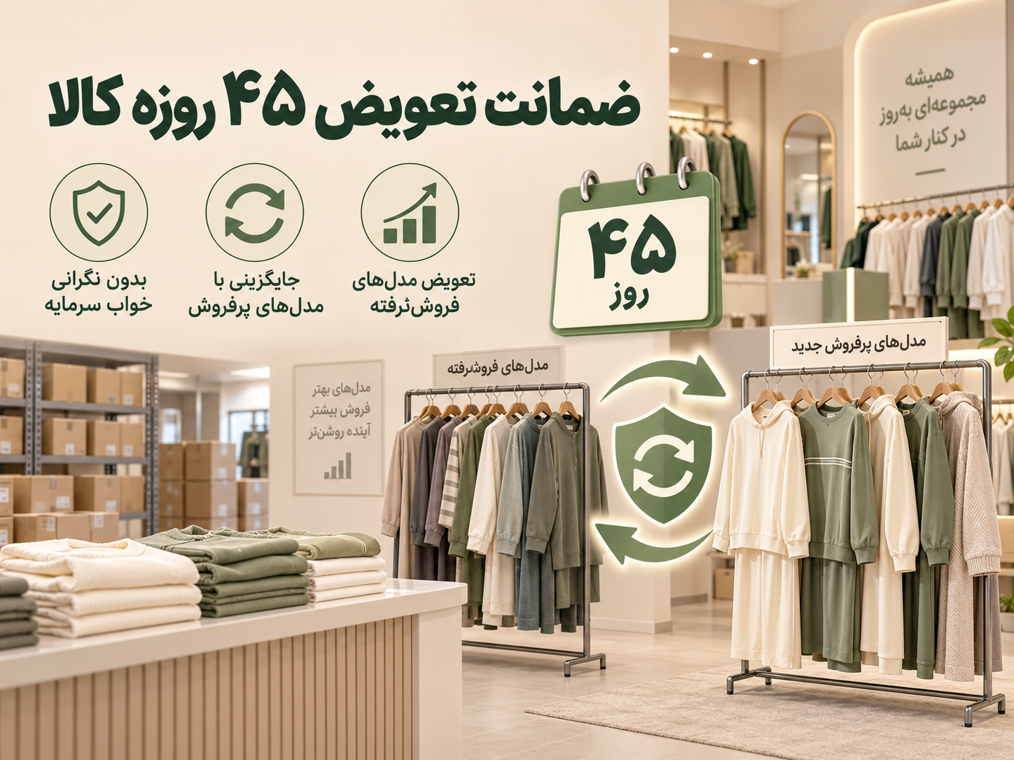 تولید لباس راحتی زنانه در قزوین باضمانت