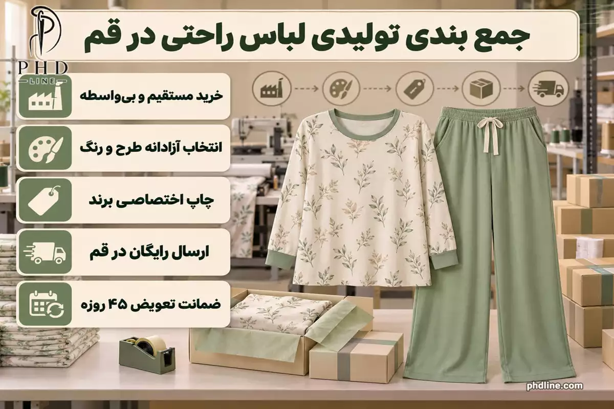عمده فروشی لباس راحتی زنانه در قم