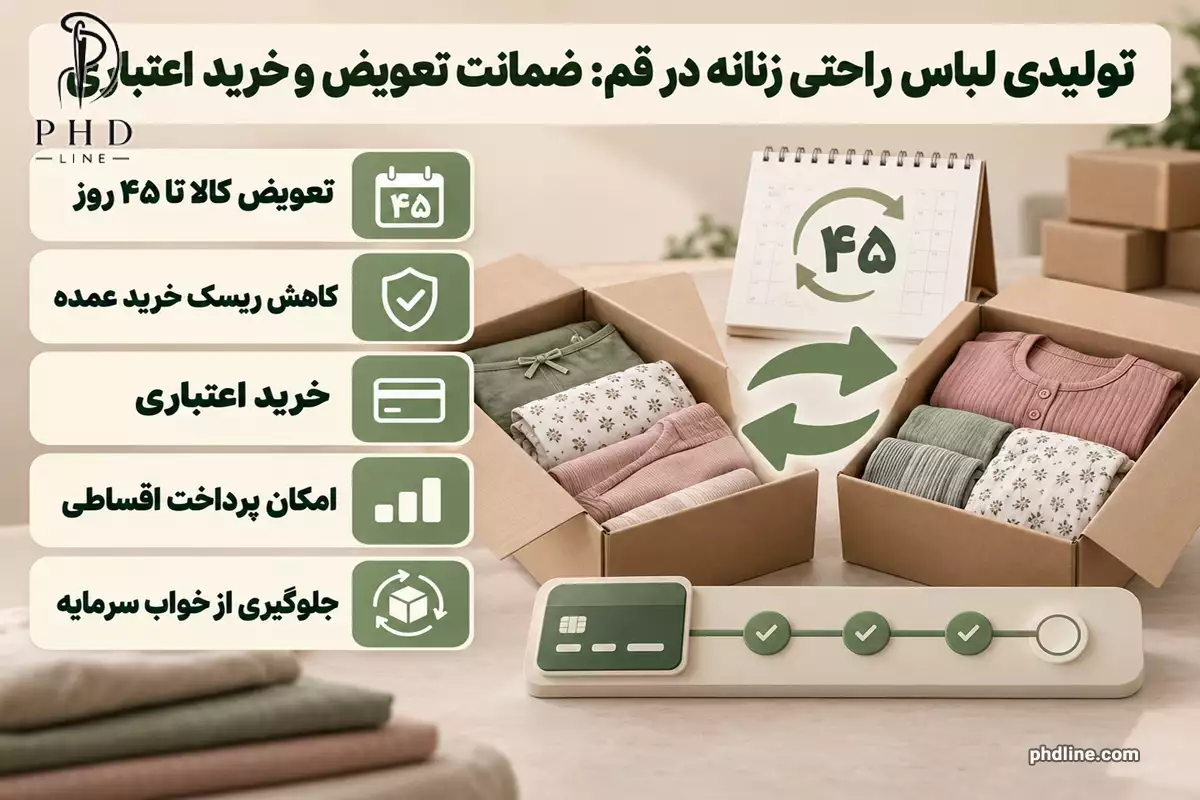 لباس راحتی زنانه عمده در قم