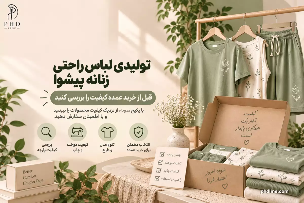 فروش عمده لباس راحتی زنانه پیشوا