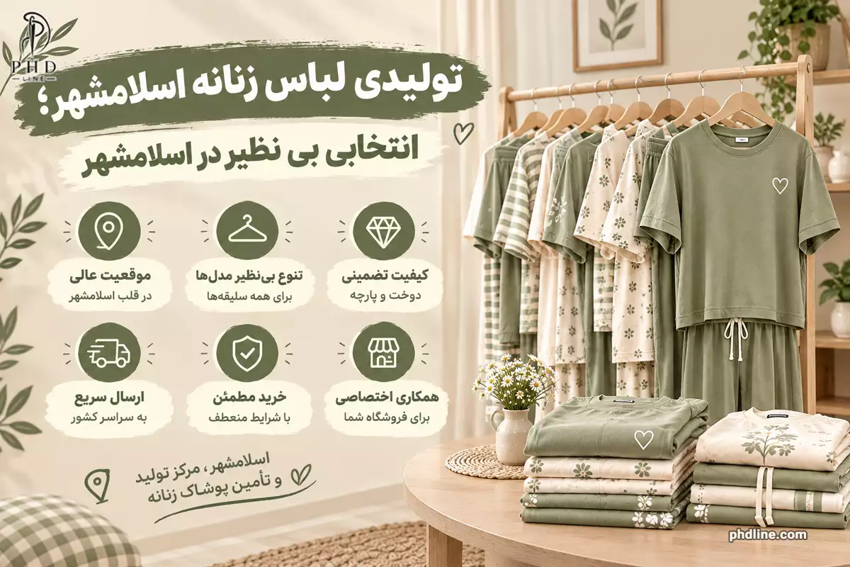 تولید کننده لباس زنانه اسلامشهر