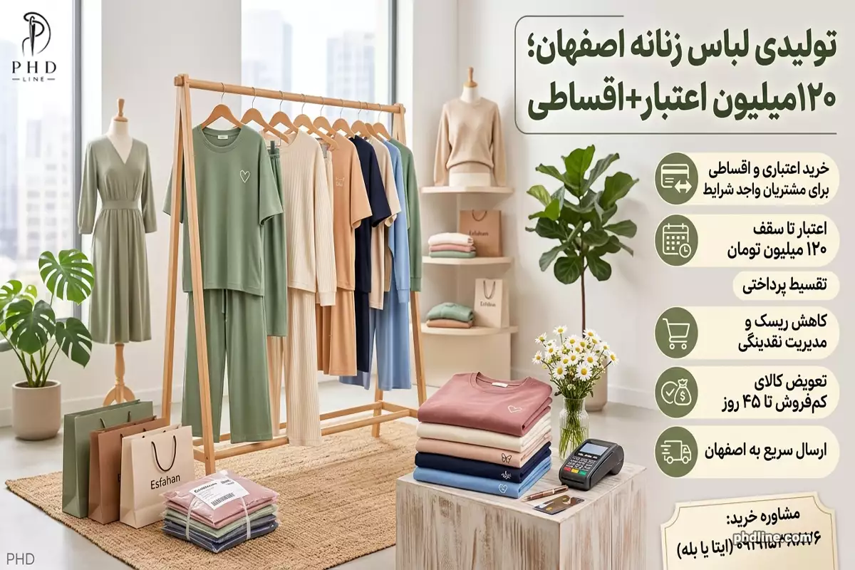 تولید کننده لباس زنانه اصفهان