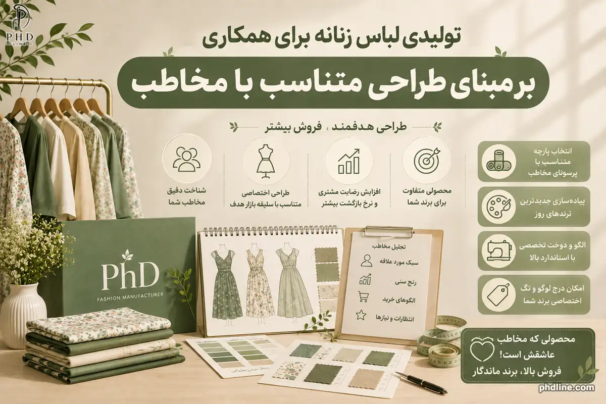 تولیدی لباس زنانه همکاری