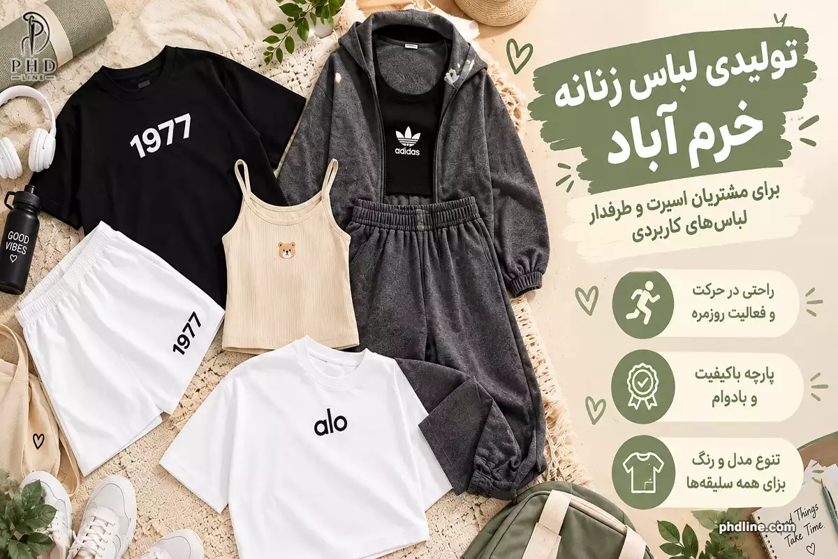 فروش عمده لباس زنانه خرم آباد