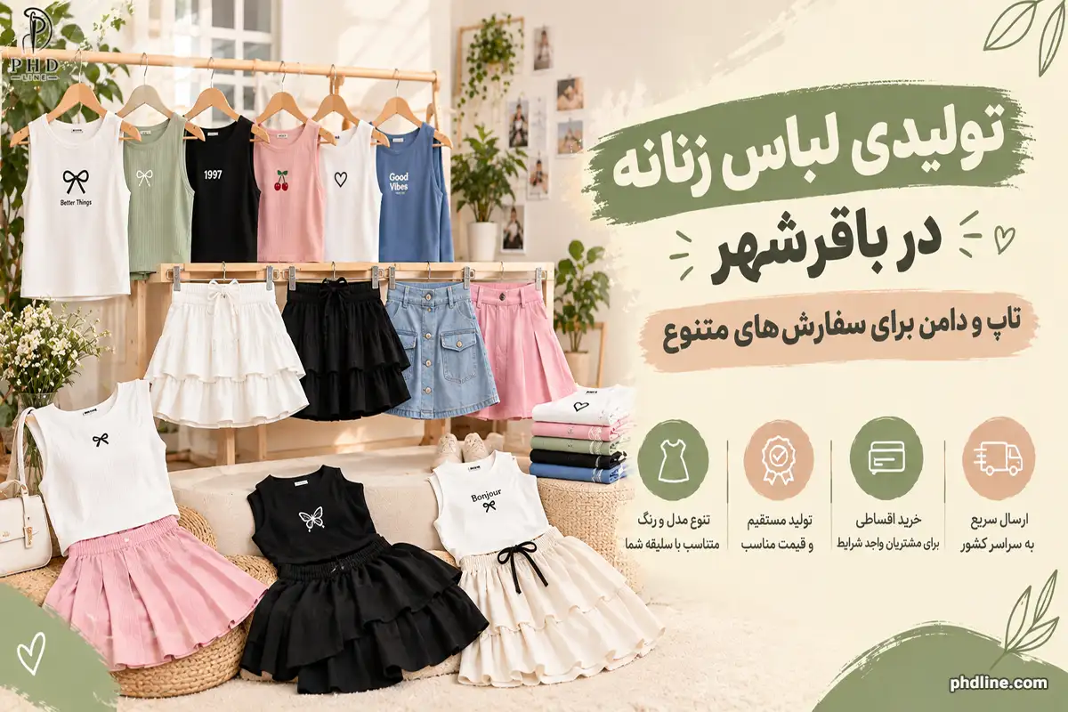 تولیدکننده لباس زنانه در باقرشهر