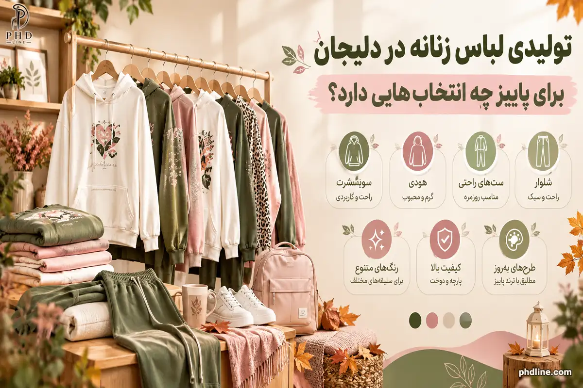 تولیدی لباس زنانه برای دلیجان