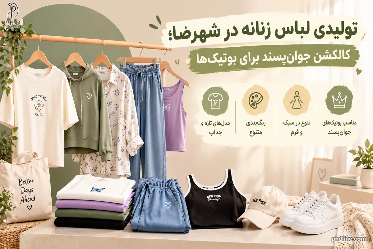 تولیدی لباس زنانه در شهرستان شهرضا