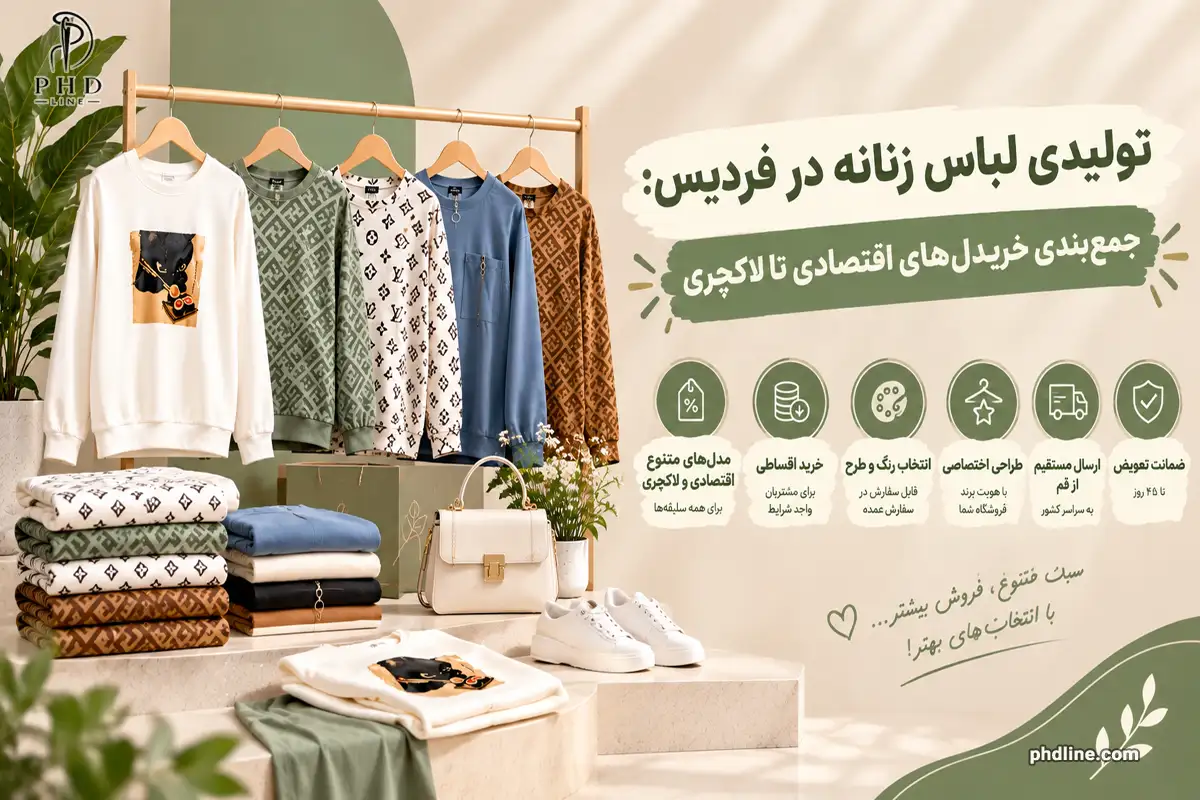 تولیدی لباس زنانه در استان البرز