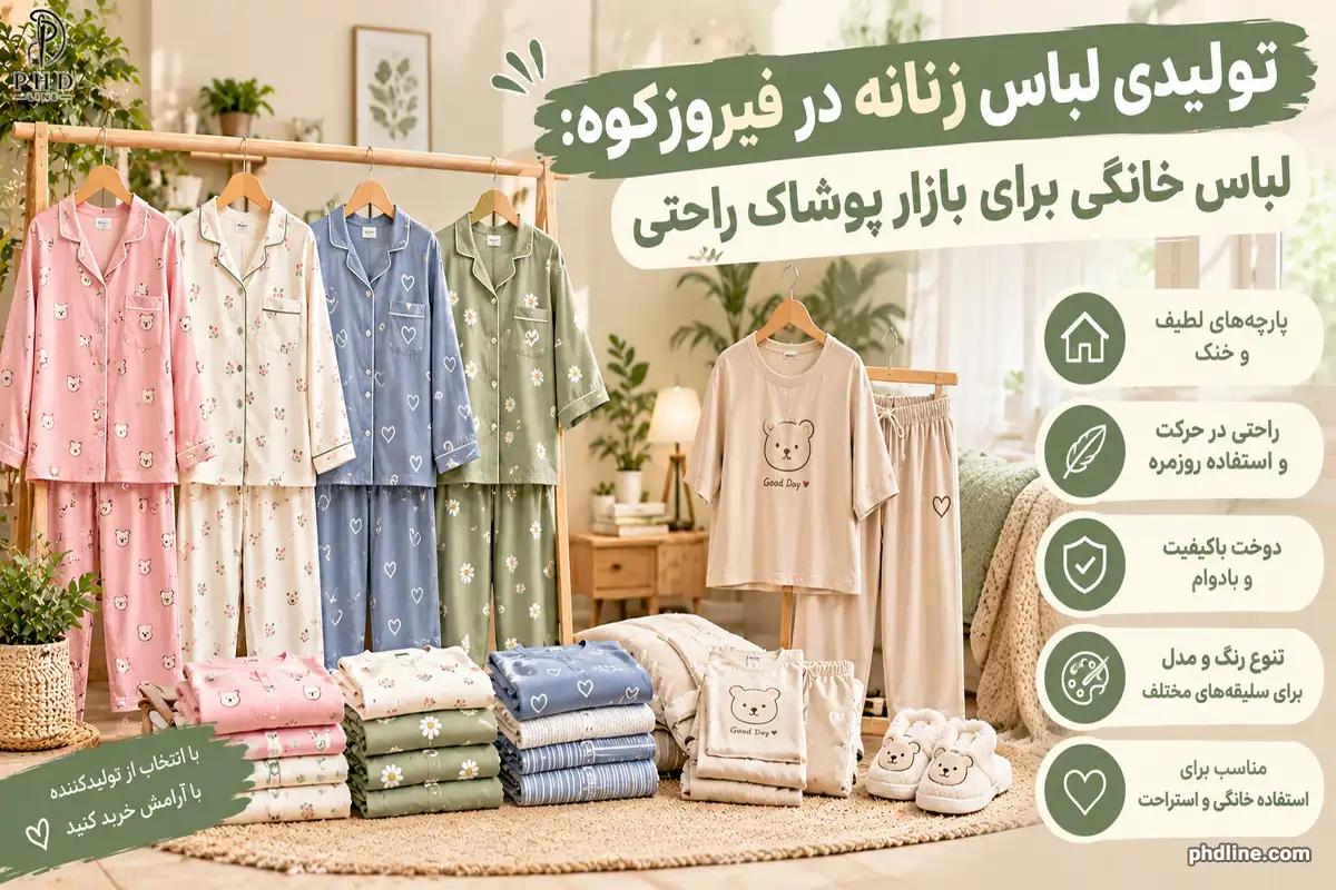 تولیدکننده لباس زنانه در شهرستان فیروزکوه