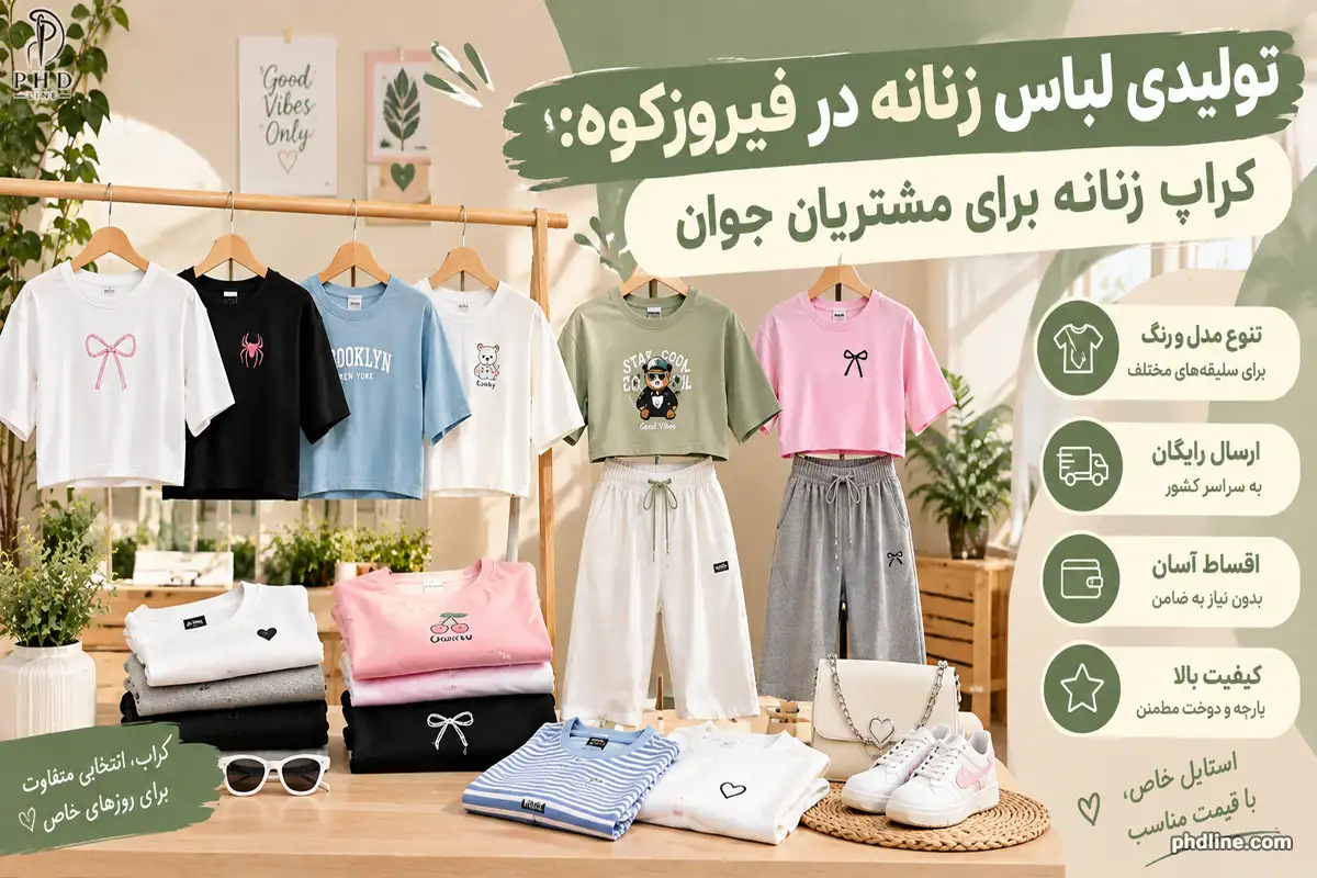 تولیدکننده لباس زنانه در فیروزکوه