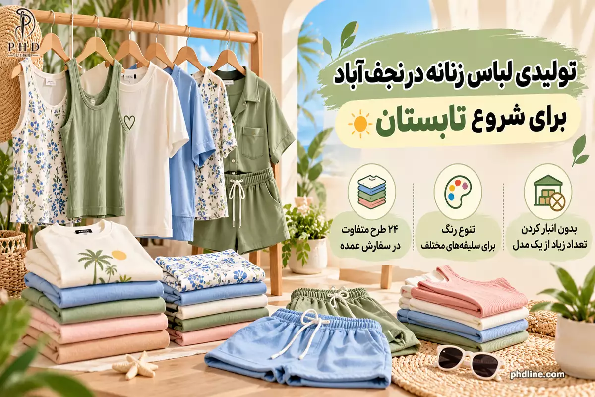 تولید کننده لباس زنانه در نجف آباد