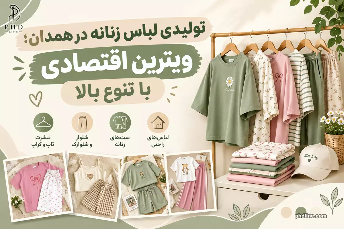 تولیدی لباس زنانه در استان همدان