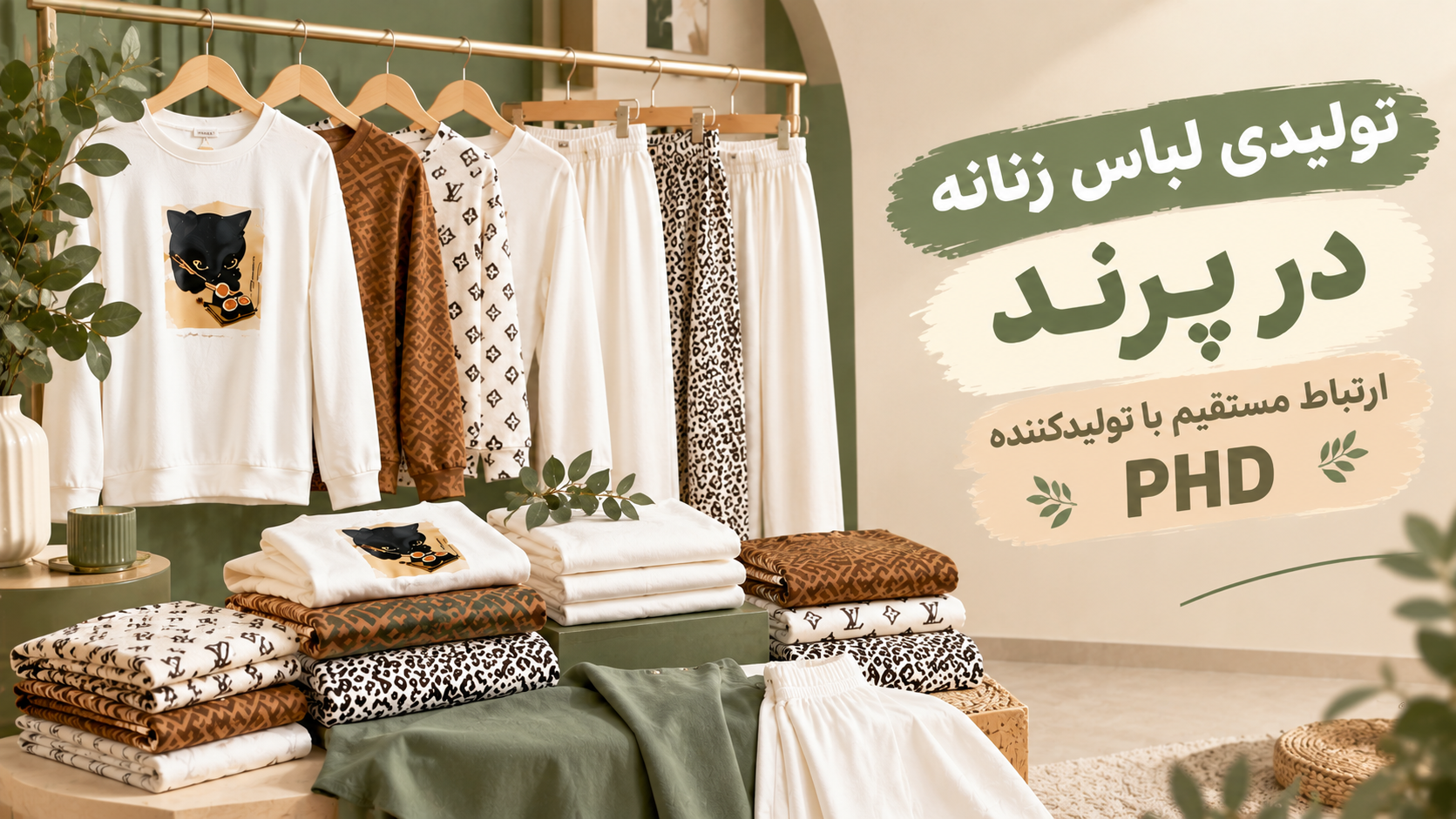 تولیدی پوشاک زنانه در پرند 