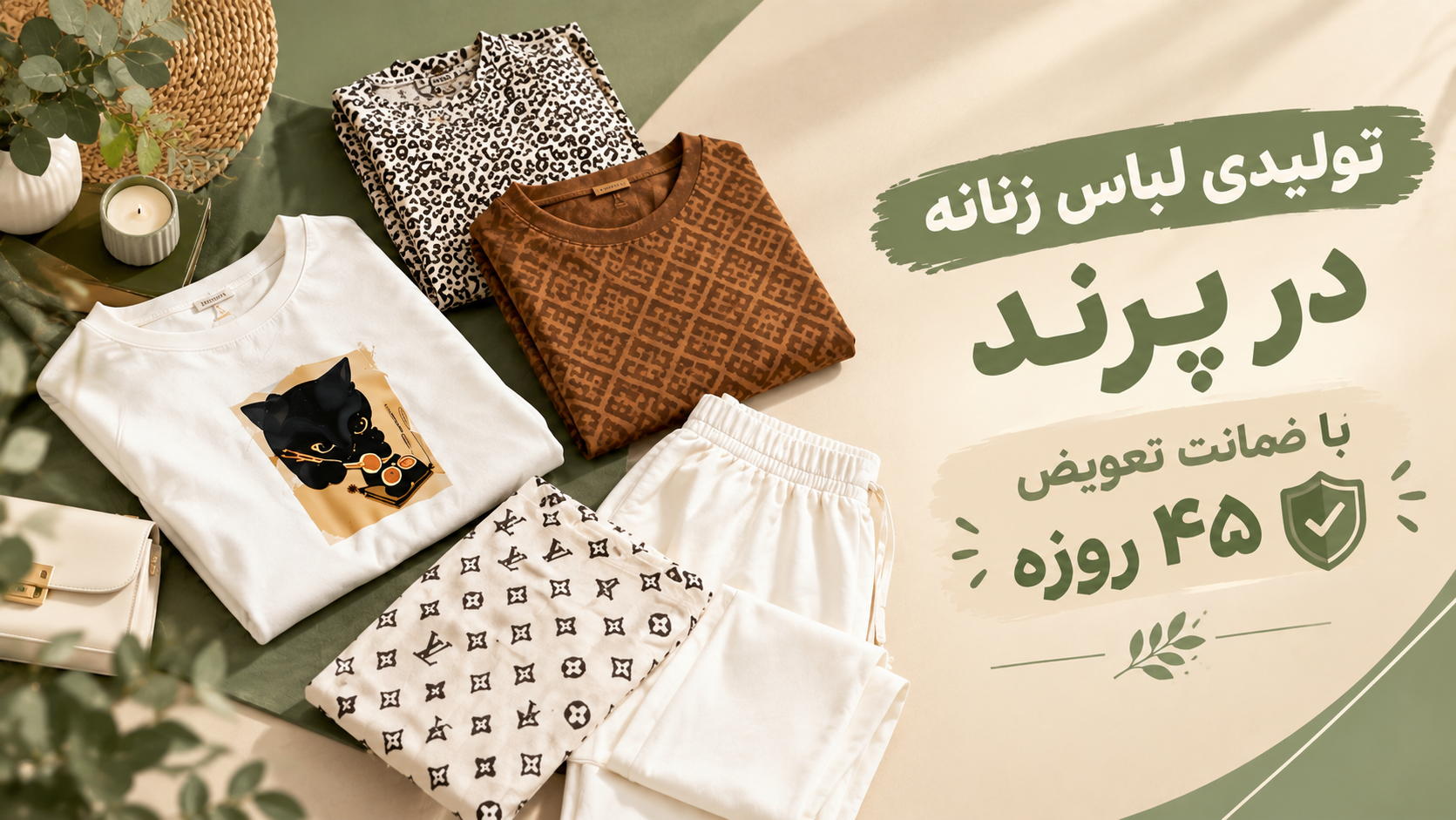 تولید و فروش لباس زنانه در پرند