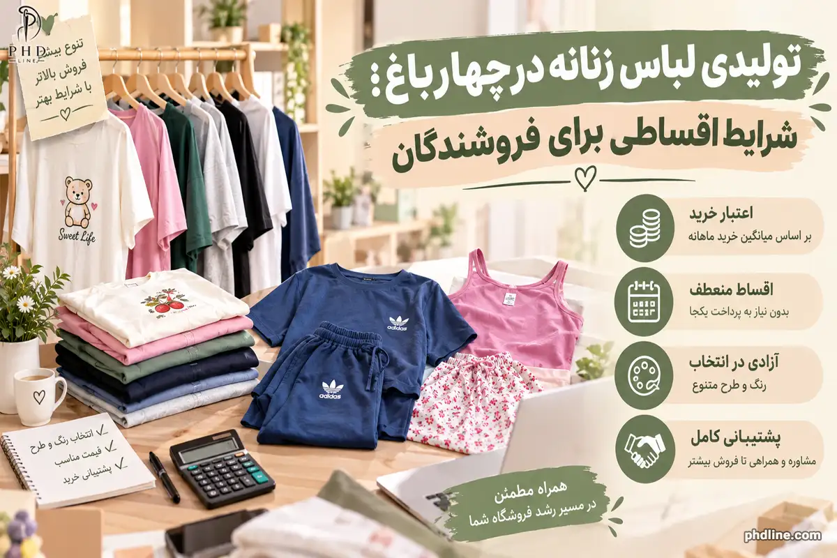 تولیدکننده لباس زنانه در شهر چهارباغ