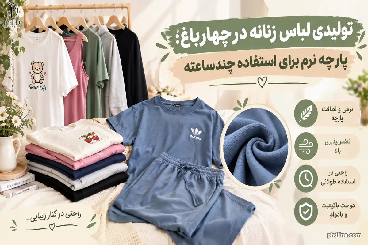 تولیدی لباس زنانه در شهر چهارباغ