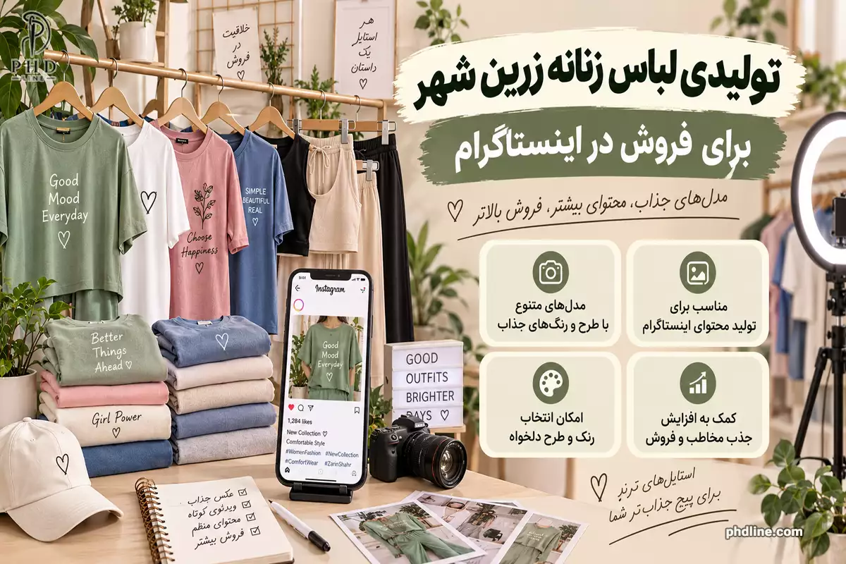 تولید کننده لباس زنانه زرین شهر