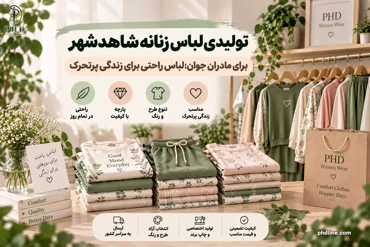 تولید کننده لباس زنانه شاهدشهر