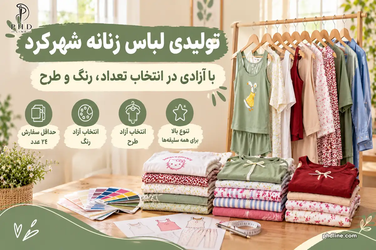 تولیدی لباس زنانه در شهرستان شهرکرد