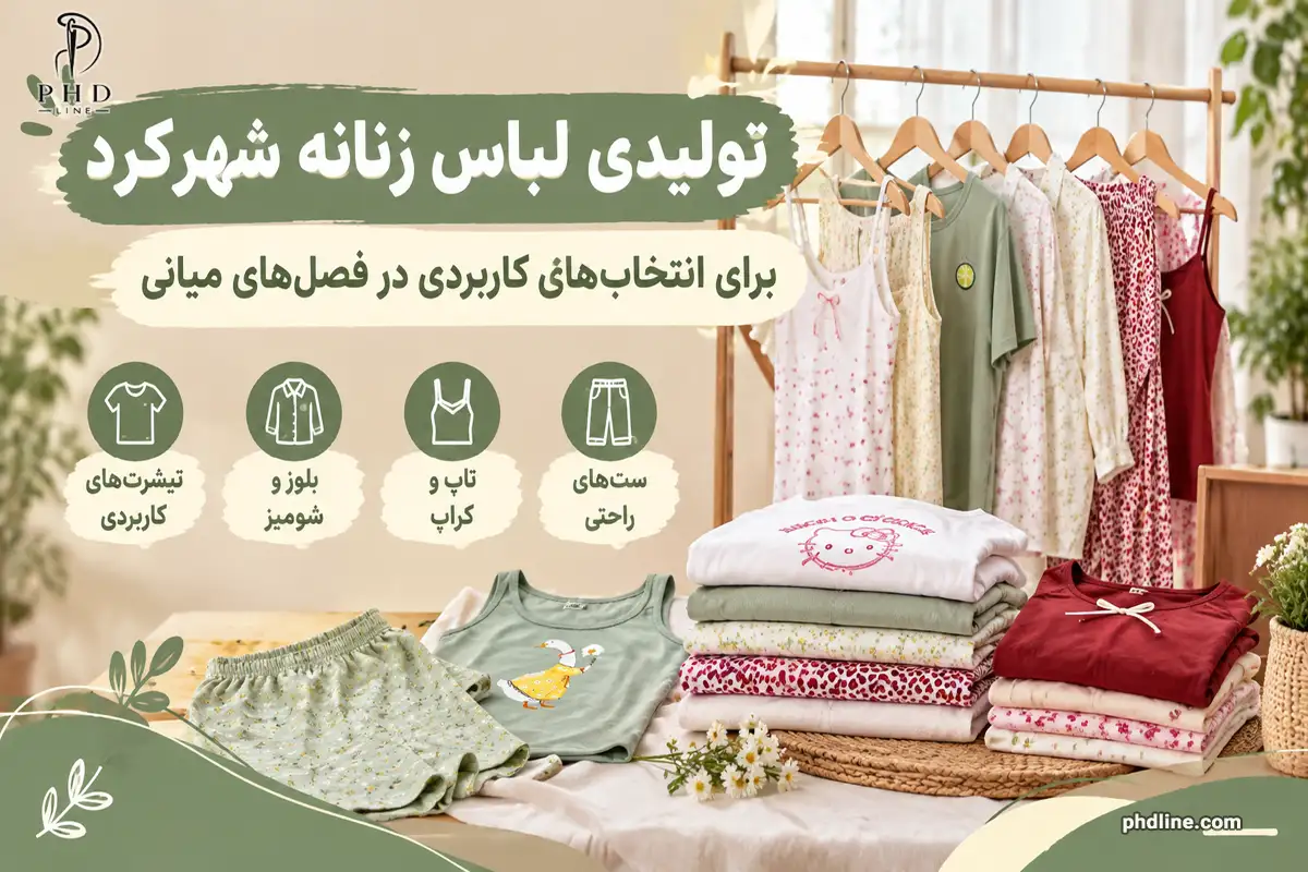 تولیدکننده پوشاک زنانه در شهرکرد
