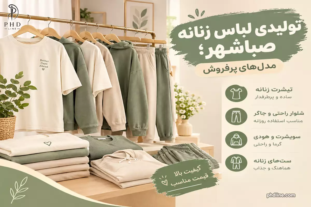 تولید کننده لباس زنانه صباشهر