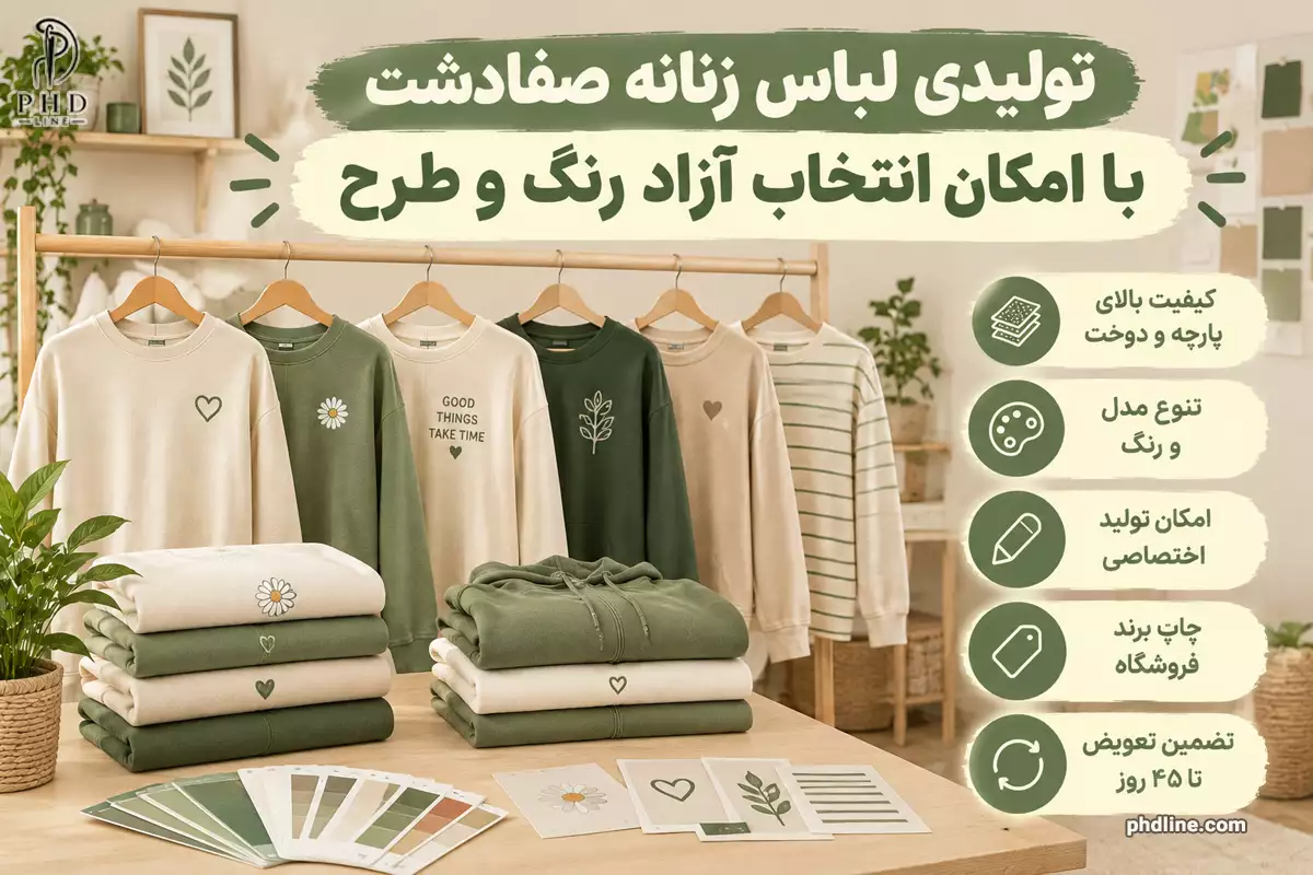 فروش عمده لباس زنانه صفادشت