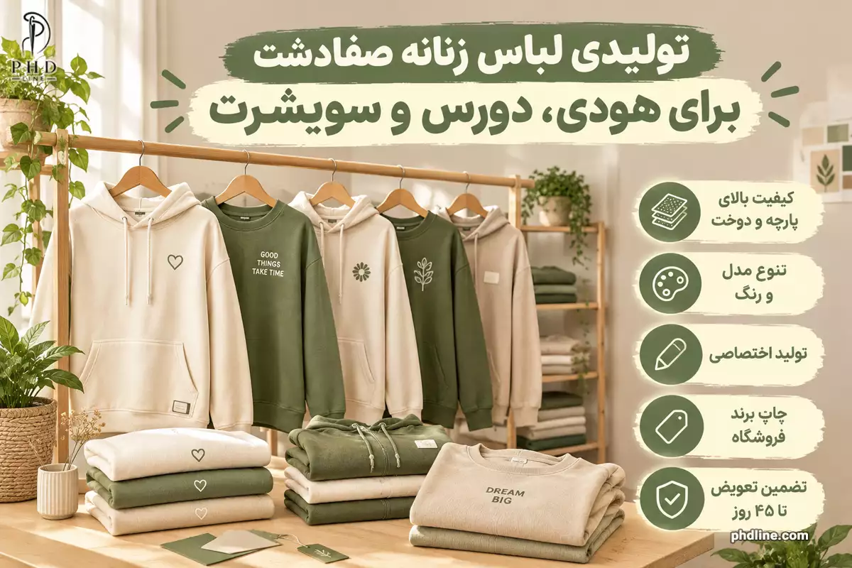 تولید کننده لباس زنانه صفادشت