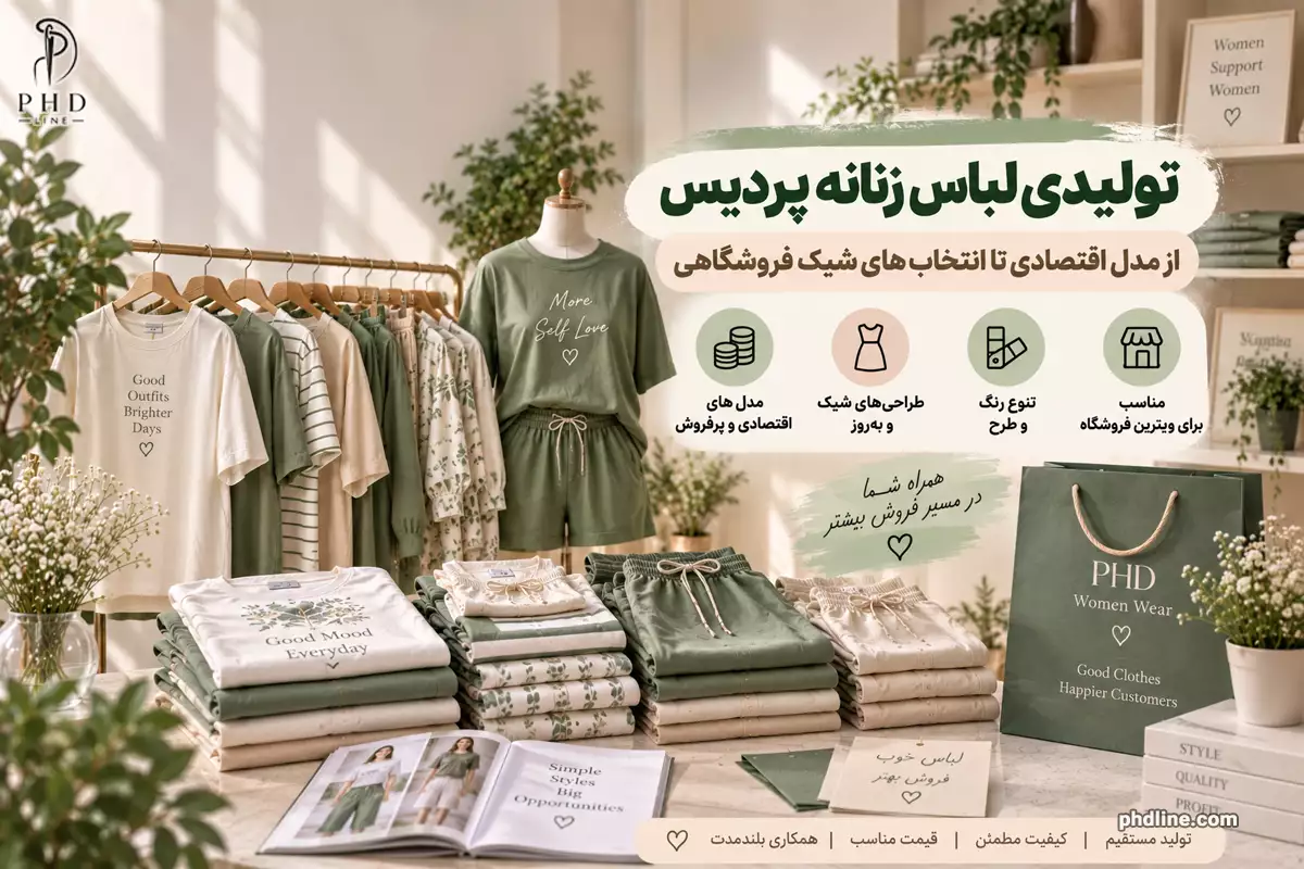 تولیدی لباس زنانه در شهرستان پردیس