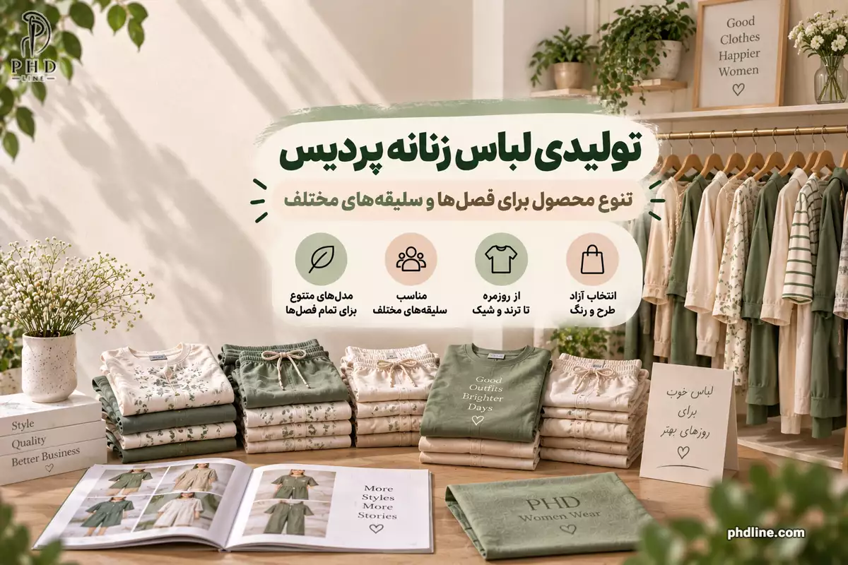 تولید کننده لباس زنانه پردیس
