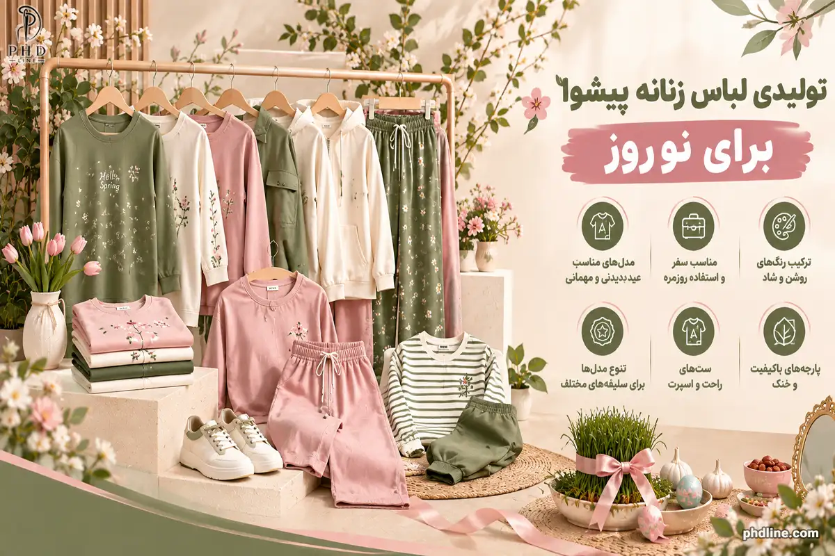 تولیدی لباس زنانه برای پیشوا