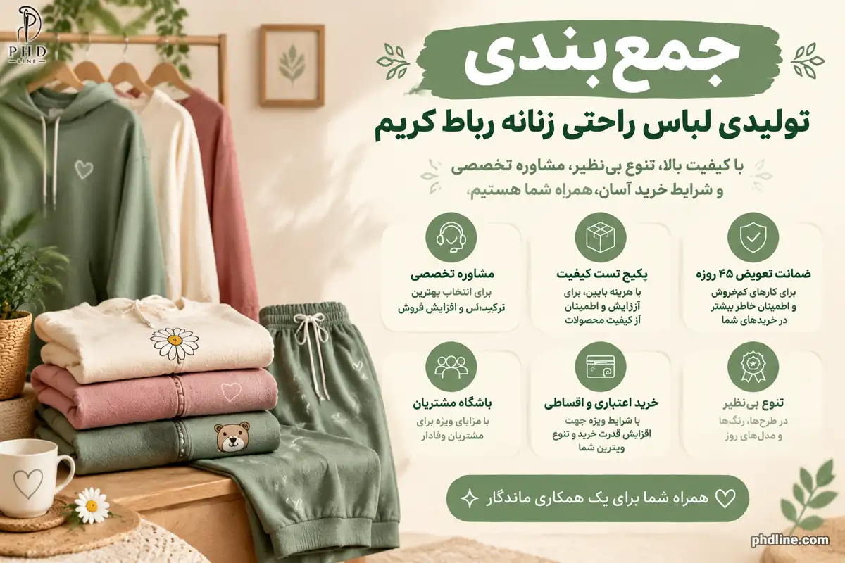 لباس راحتی عمده در رباط کریم