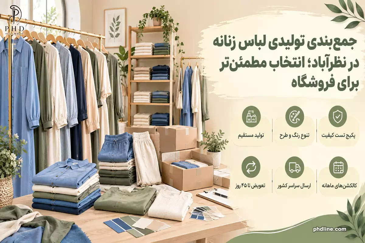 تولیدی لباس زنانه در شهرستان نظرآباد