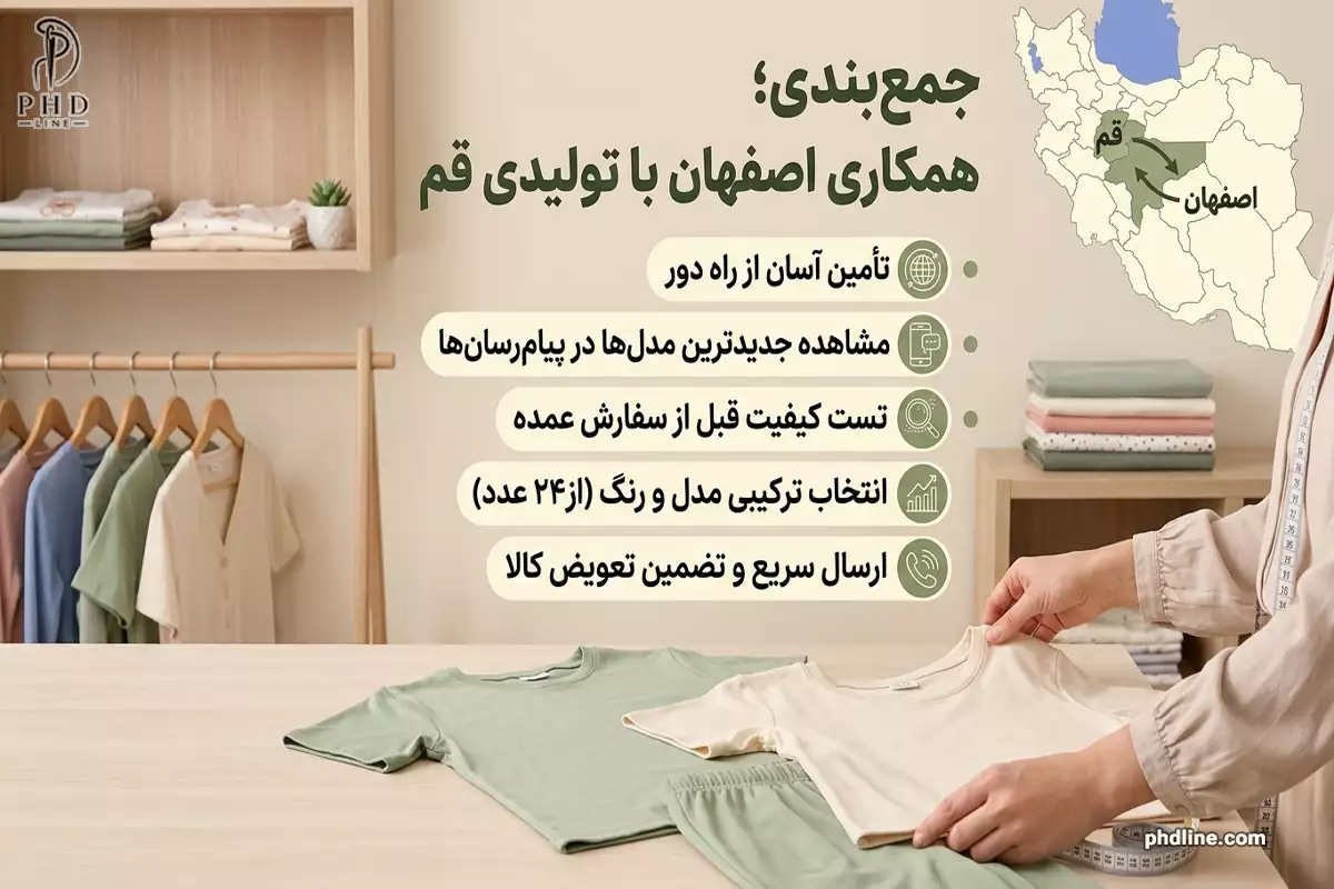 تولیدی لباس زنانه در شهر اصفهان