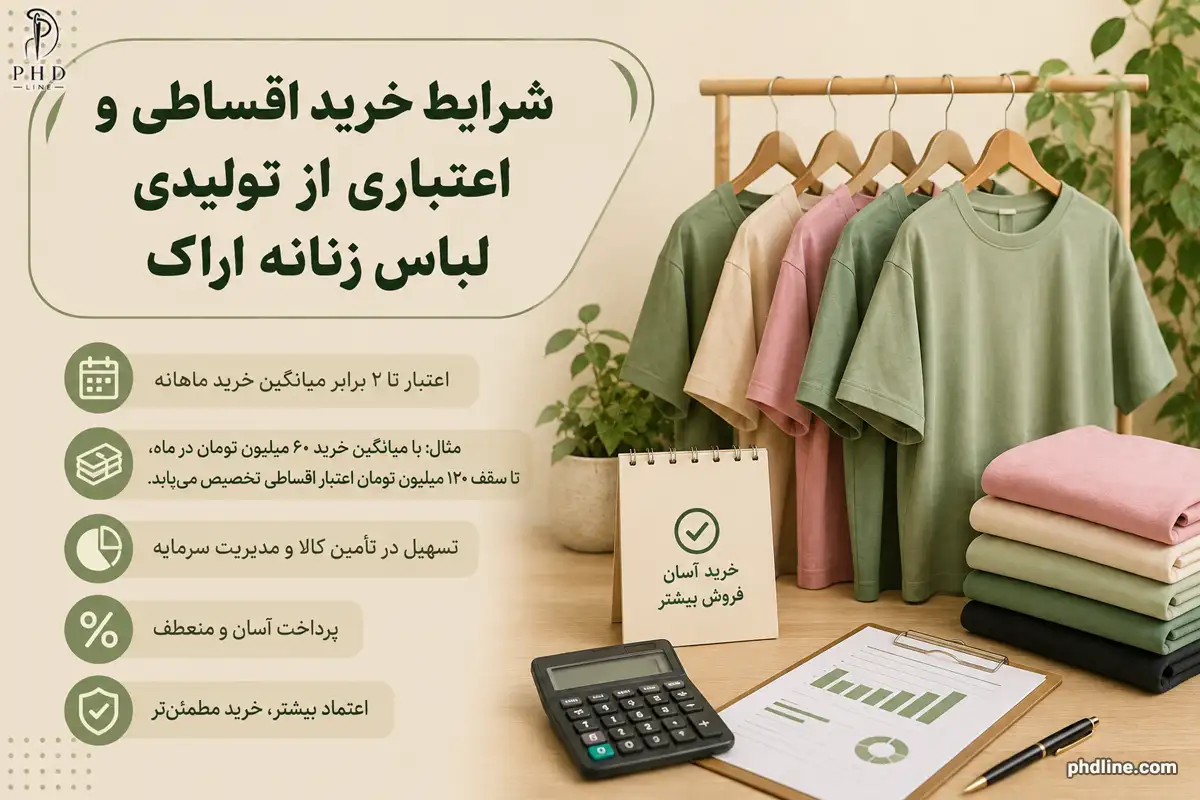 تولیدی لباس زنانه در اراک