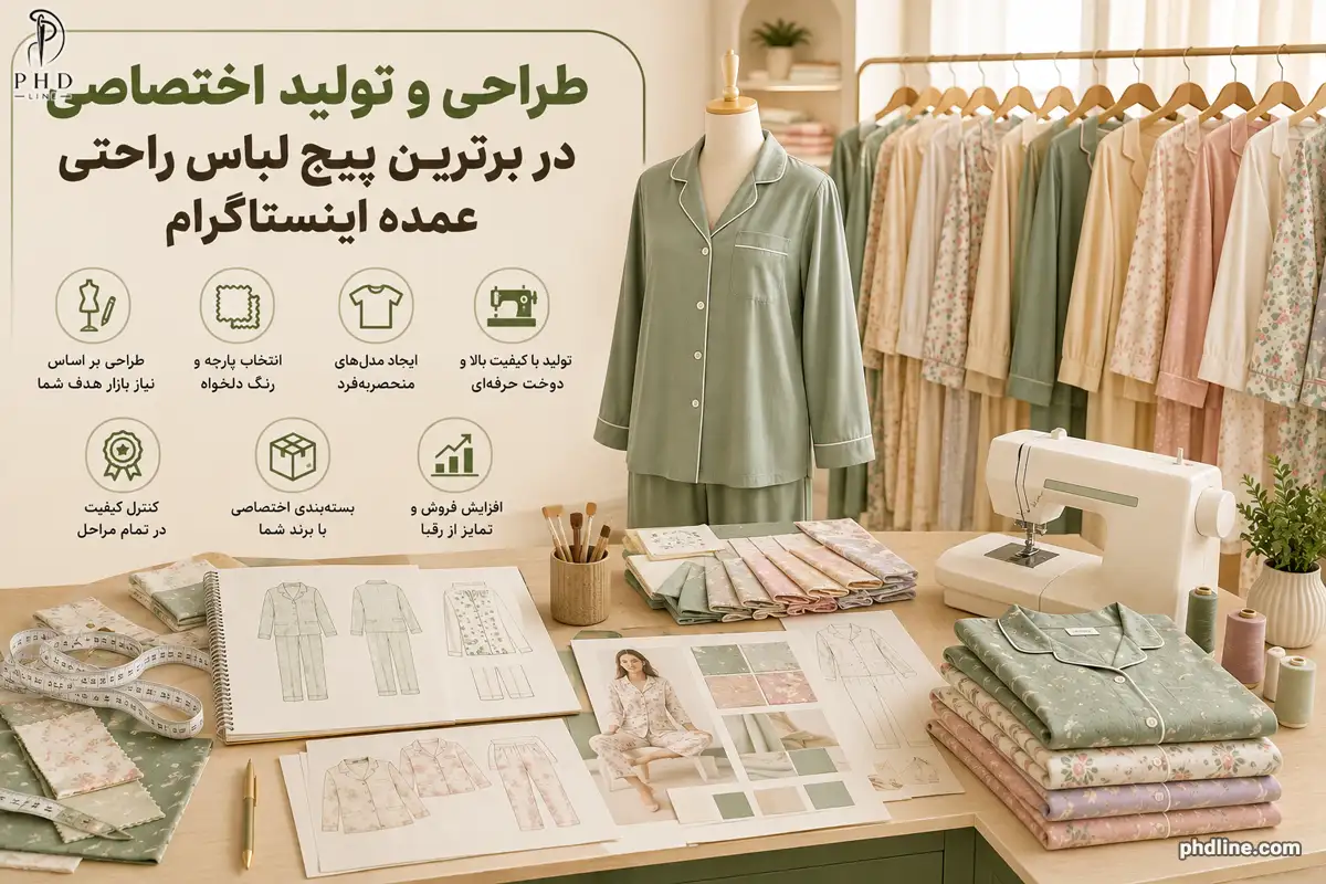تولیدی لباس راحتی اینستاگرام
