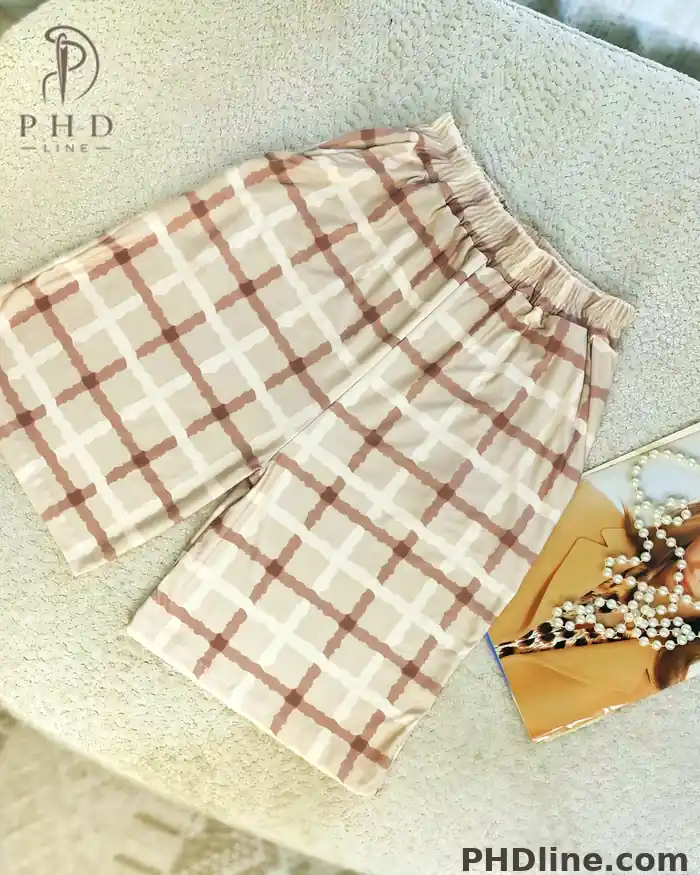 1000082825 شلوارک Brown pattern - تصویر 1