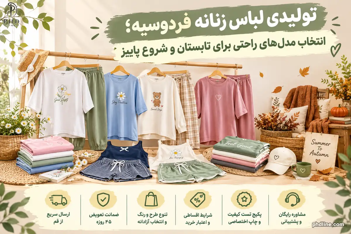 لباس زنانه عمده در فردوسیه