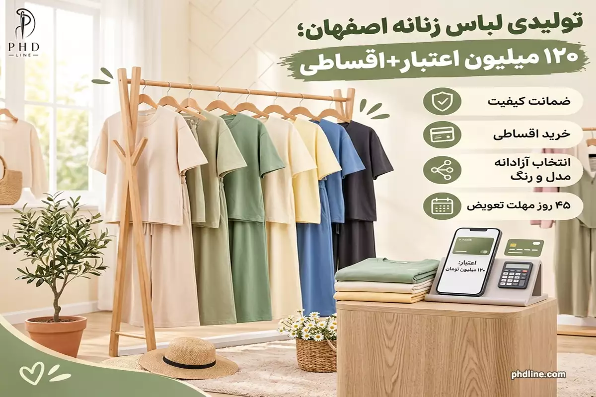 تولیدی لباس زنانه اصفهان