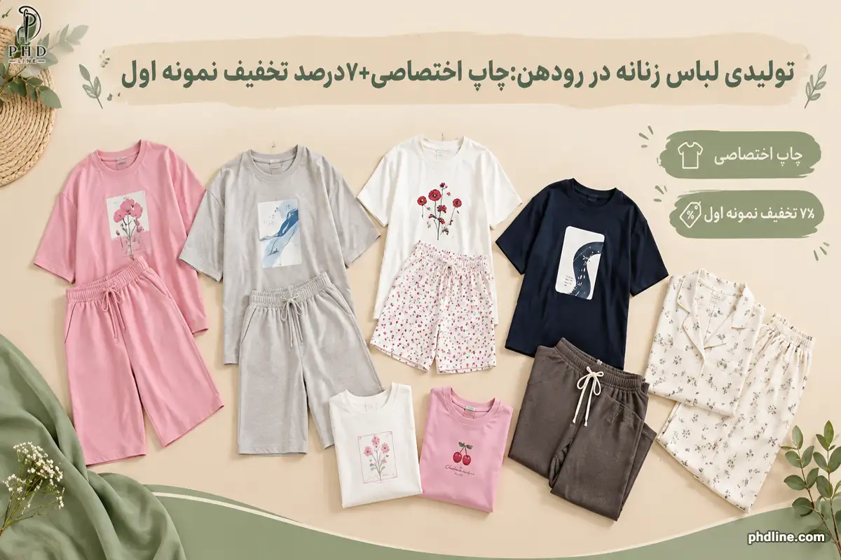 تولیدی لباس زنانه در رودهن