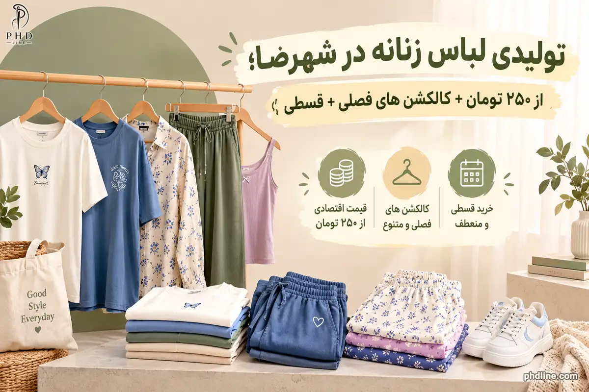 تولیدی لباس زنانه در شهرضا