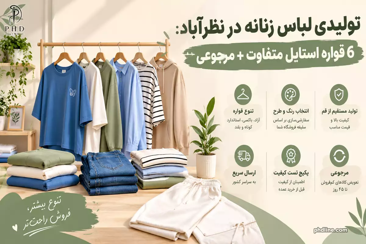 تولیدی لباس زنانه در نظرآباد