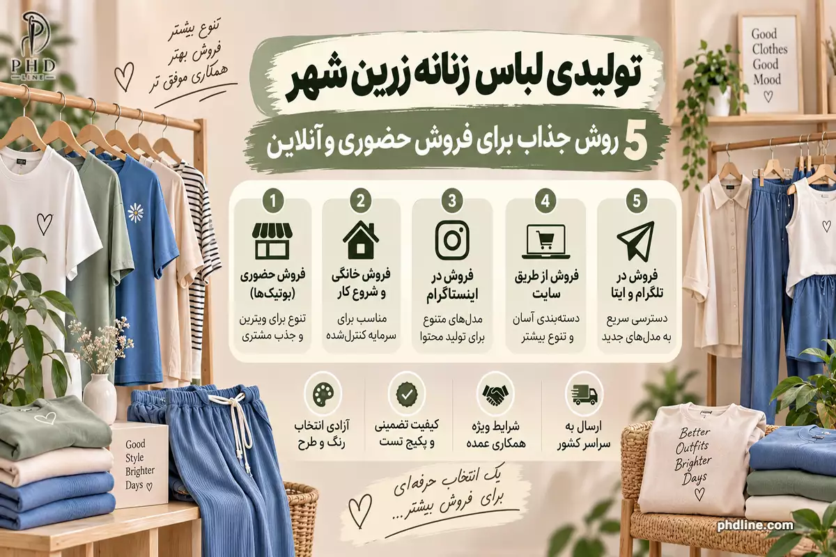 تولیدی لباس زنانه زرین شهر