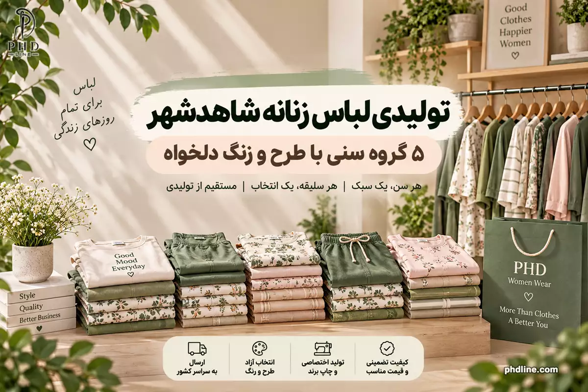 تولیدی لباس زنانه شاهدشهر