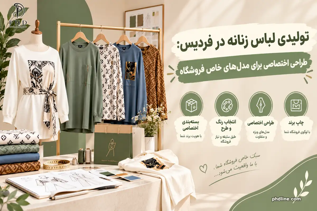 تولیدی لباس زنانه در شهرستان فردیس