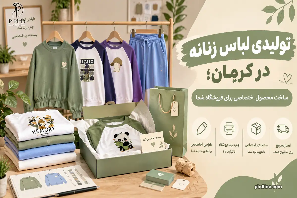 تولید لباس زنانه در کرمان 